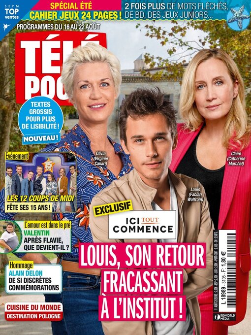 Title details for Télé Poche by Reworld Media Magazines - Available